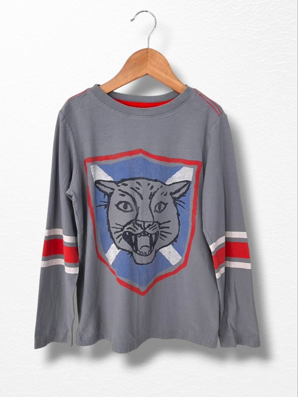 Tea Collection Scottish Wildcat Graphic Tee, Size 8